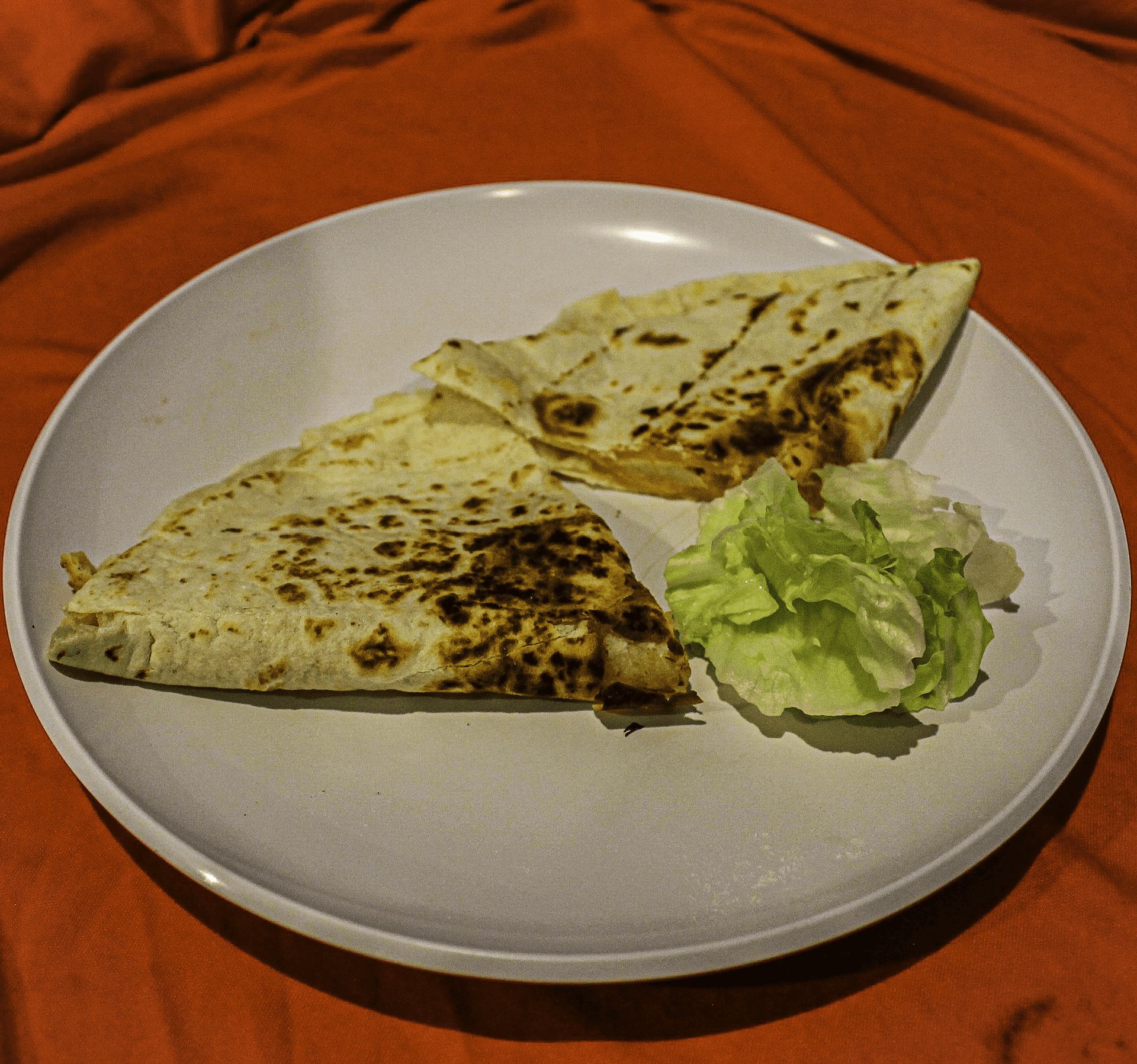 Quesadillas made of steak, chicken, and fajitas